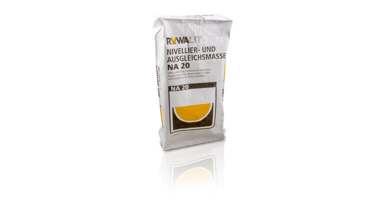 Sack mit Nivellier und Ausgleichmasse NA 20